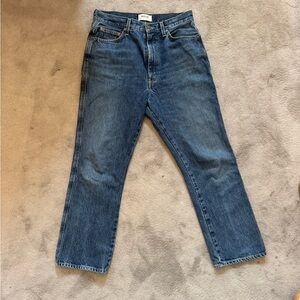 Agolde Pinch Waist High Rise Kick Flare Jeans - 28